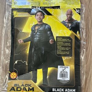DC Black Adam Kids Costume - Black and Gold